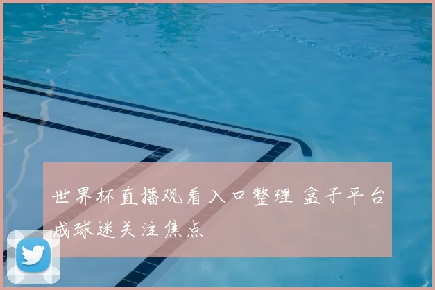 世界杯直播观看入口整理 盒子平台成球迷关注焦点